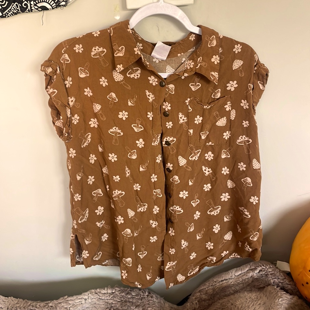 Mushroom Button-Down